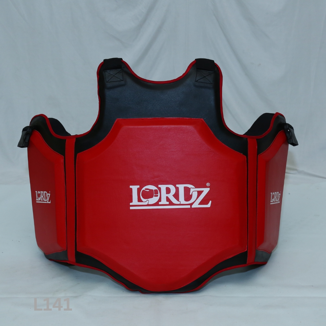 Boxing Chest Guard — PU, Leather view 2