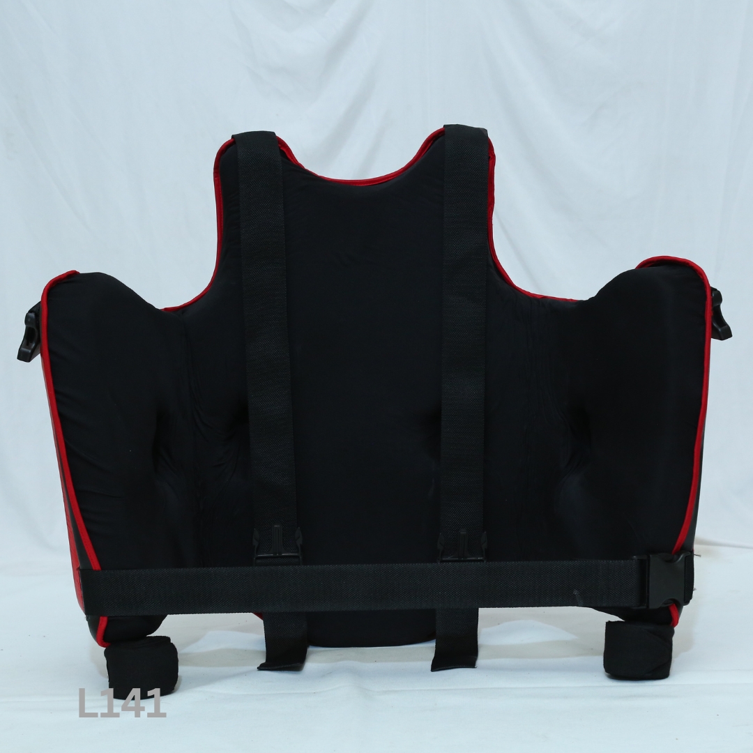 Boxing Chest Guard — PU, Leather view 3