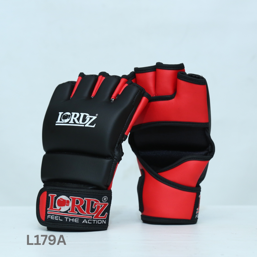 L-179 PU Leather MMA Training Gloves view 2