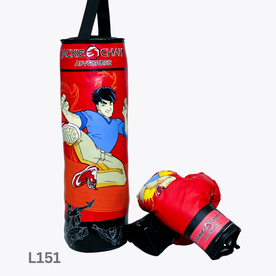 L-151 PU Leather Kid's Boxing Set view 2