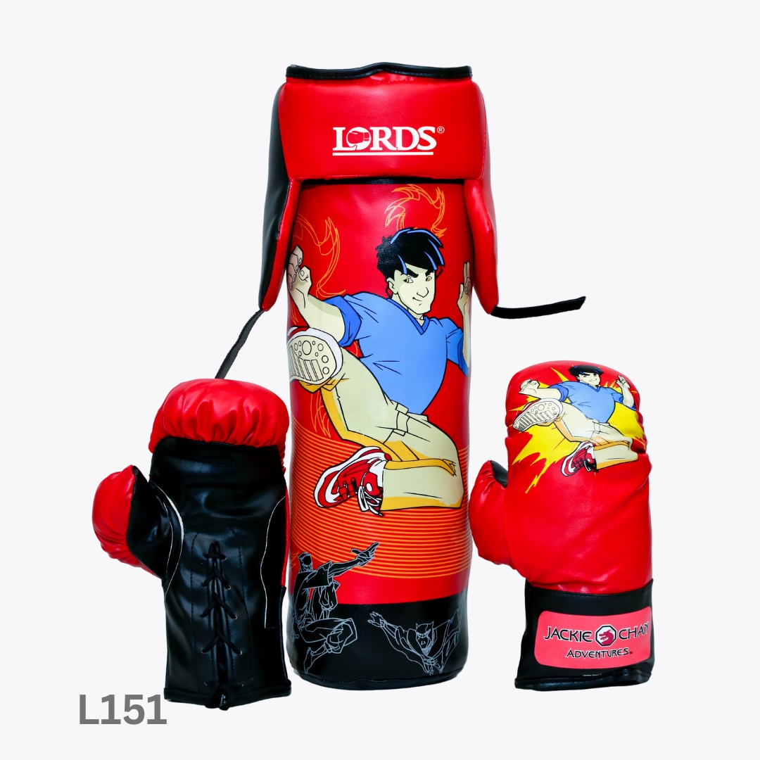 L-151 PU Leather Kid's Boxing Set