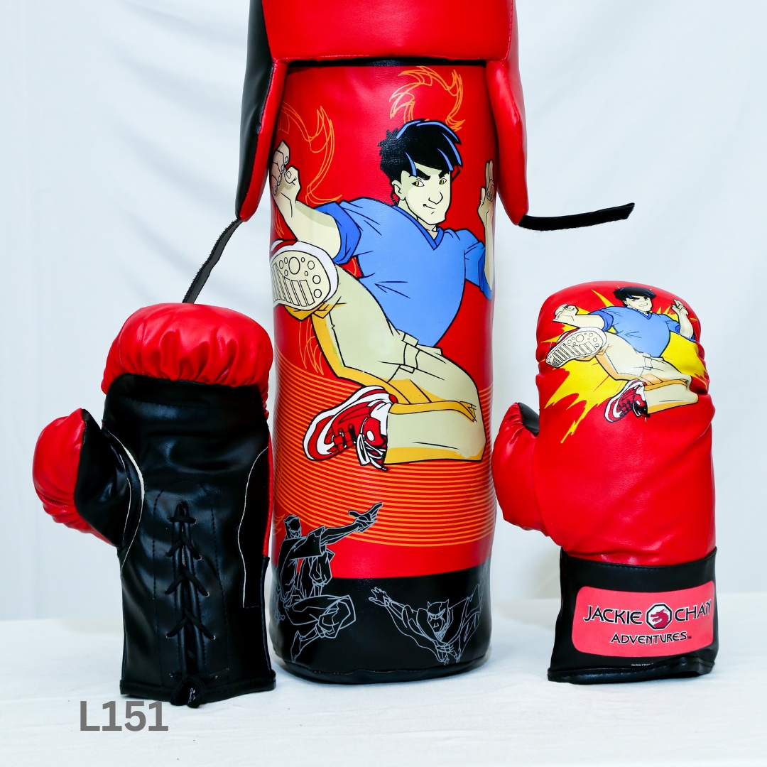 L-151 PU Leather Kid's Boxing Set view 3