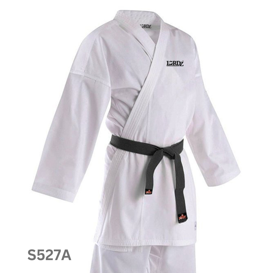 S-527A Poly Cotton Karate Dress view 4