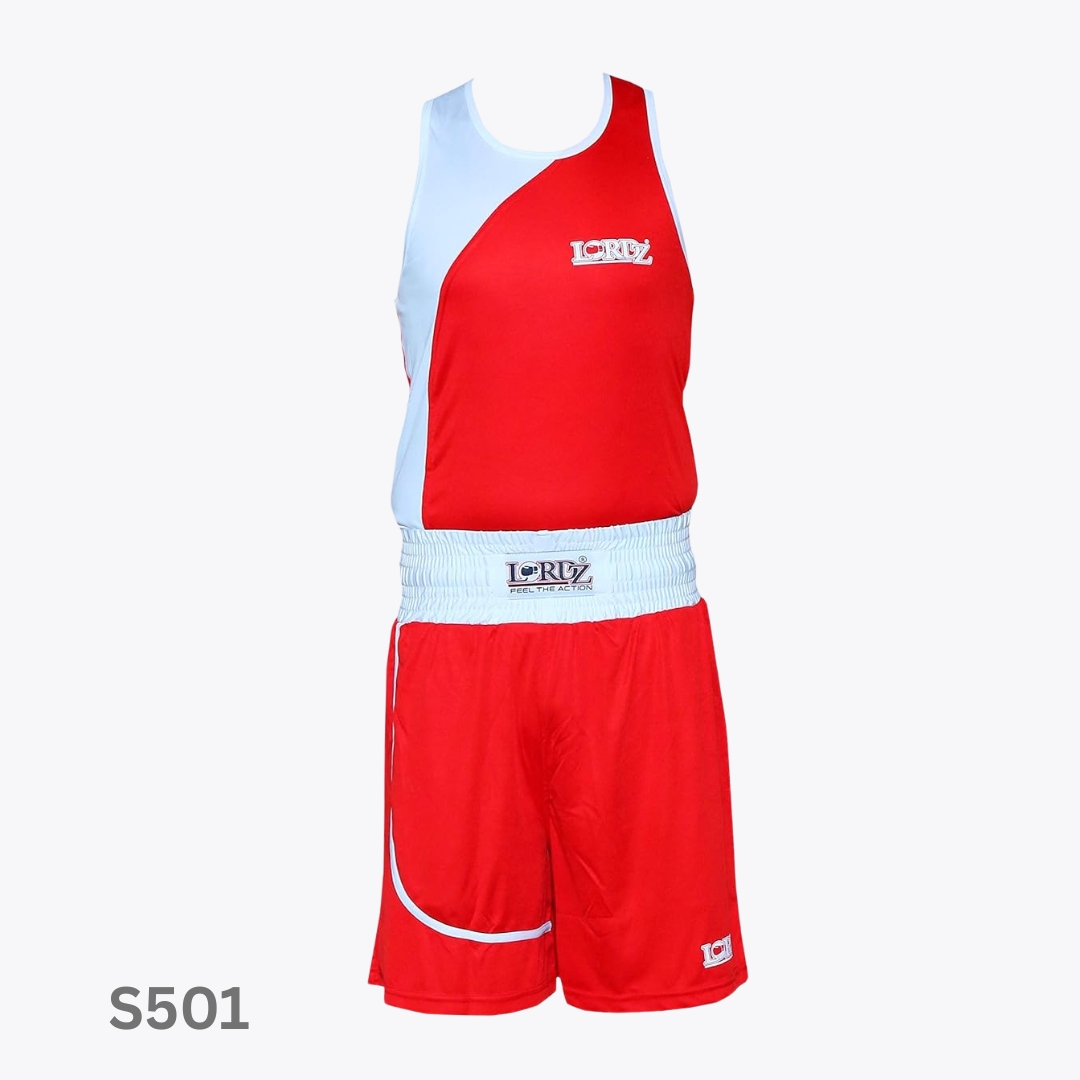 Men's Boxing Vest & Shorts view 7