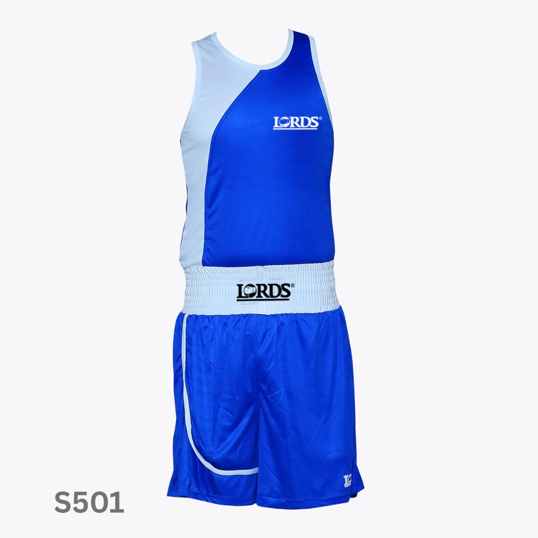 Men's Boxing Vest & Shorts view 2