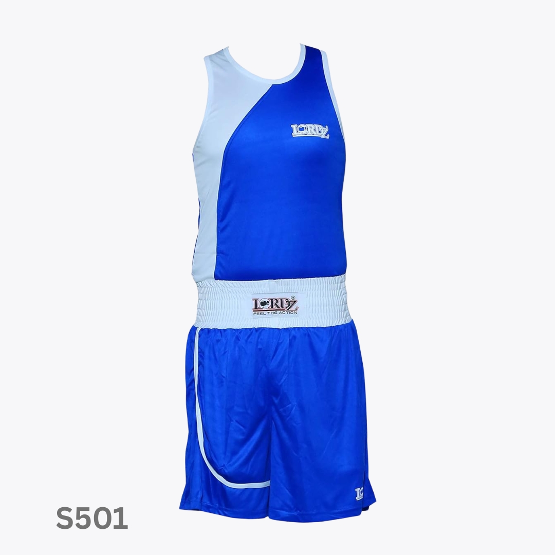 Men's Boxing Vest & Shorts view 6