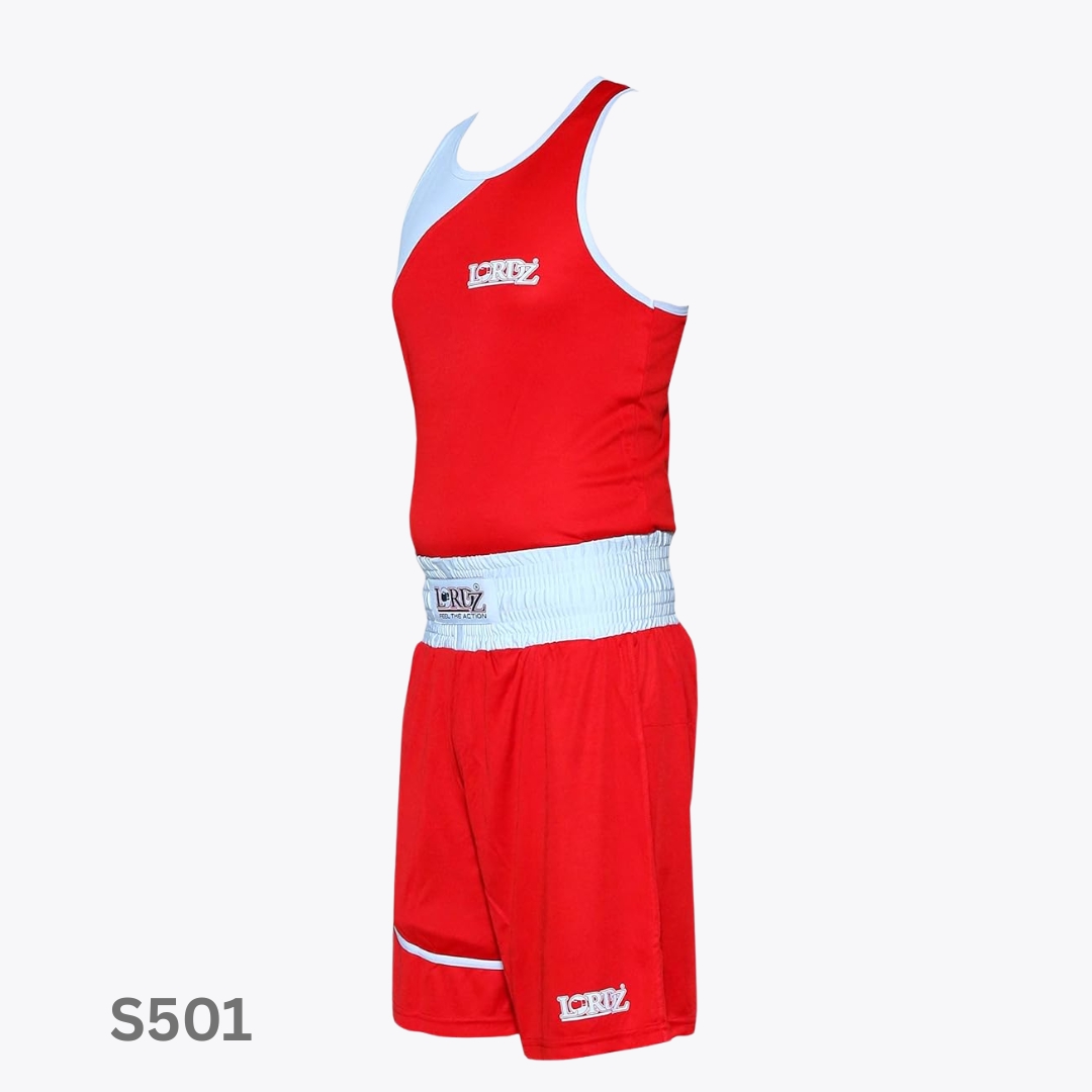 Men's Boxing Vest & Shorts view 4