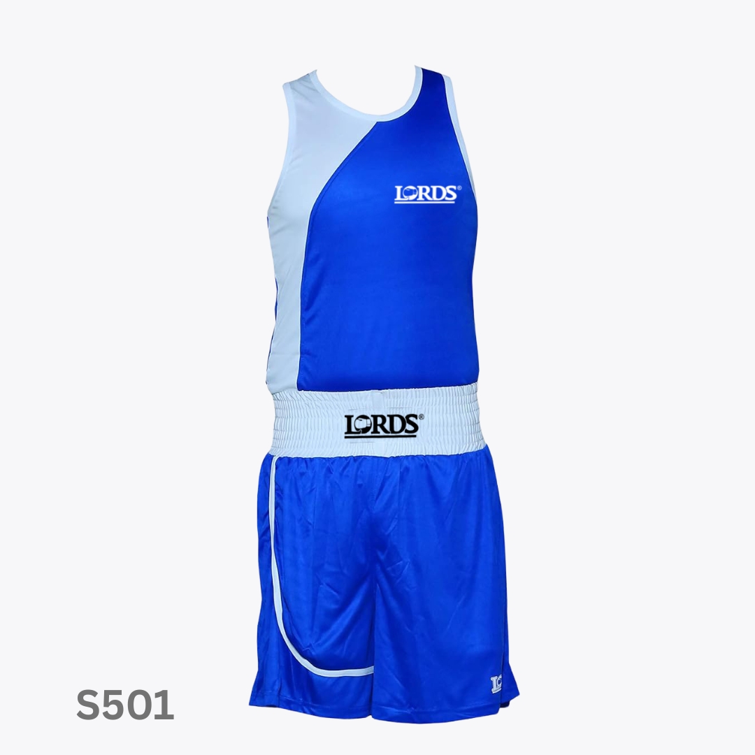 Men's Boxing Vest & Shorts view 3