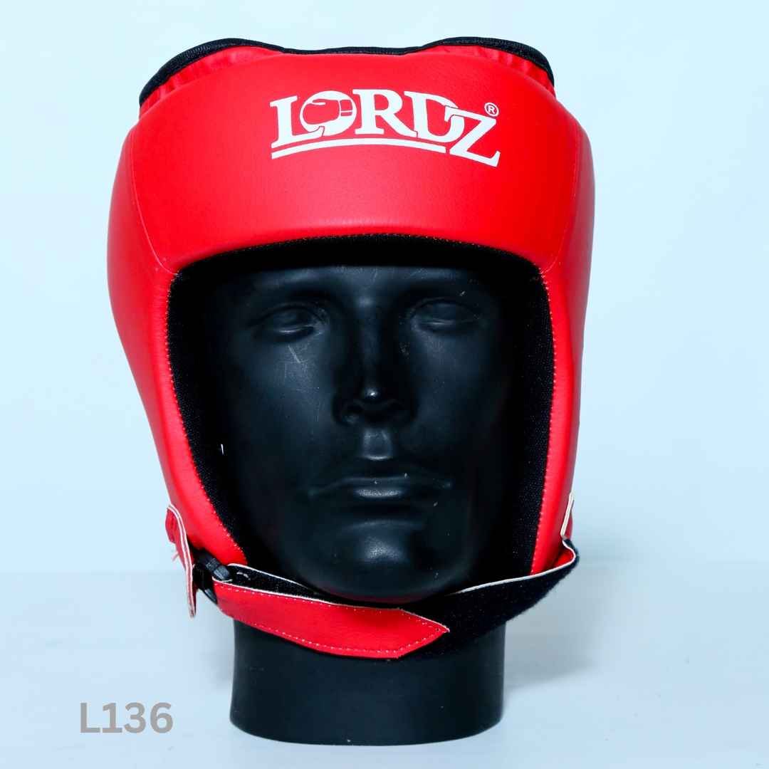 L-136 Leather Competition Head Guard Without Ear Padding view 5
