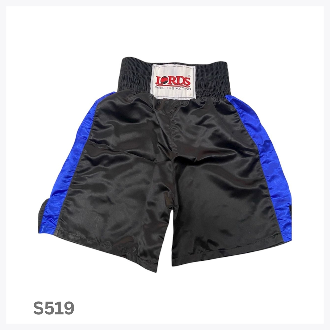 S-519 Satin Fabric Men's Boxing Shorts view 4