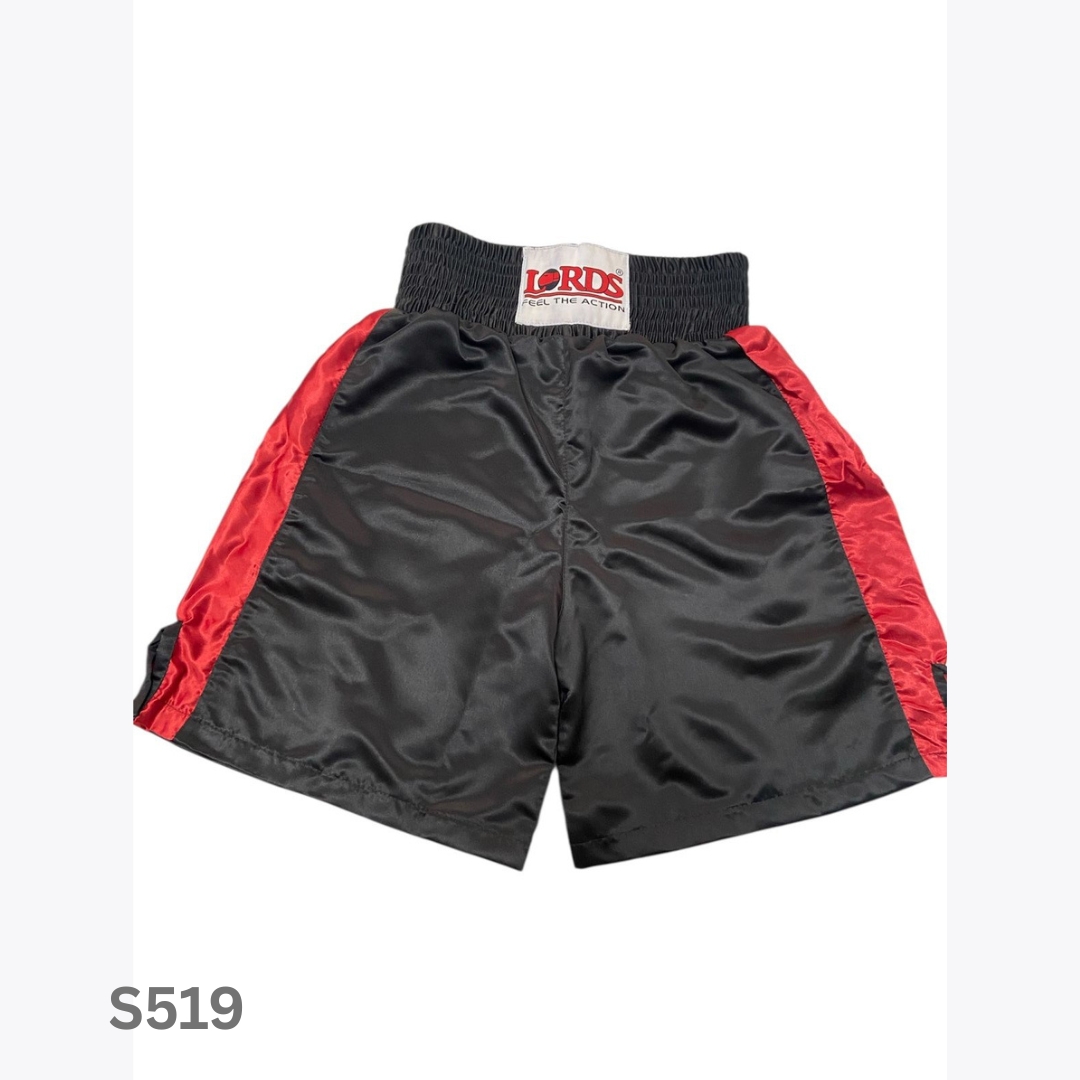S-519 Satin Fabric Men's Boxing Shorts view 3