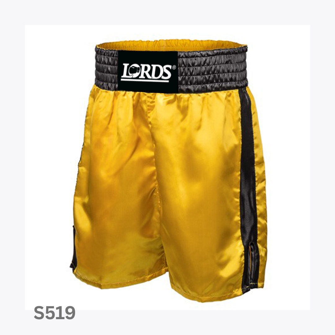 S-519 Satin Fabric Men's Boxing Shorts view 2