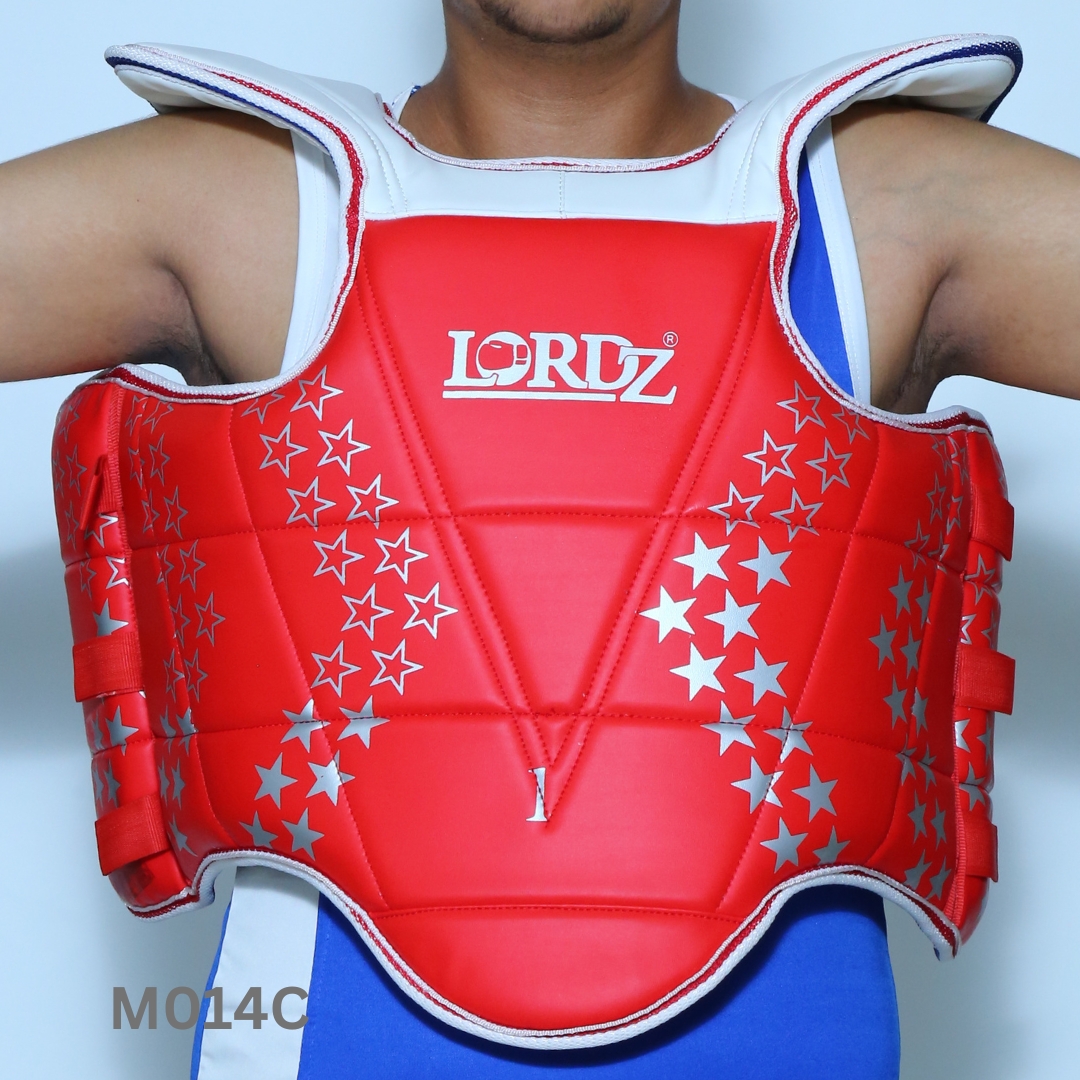 Taekwondo Chest Guard — PU Leather view 3