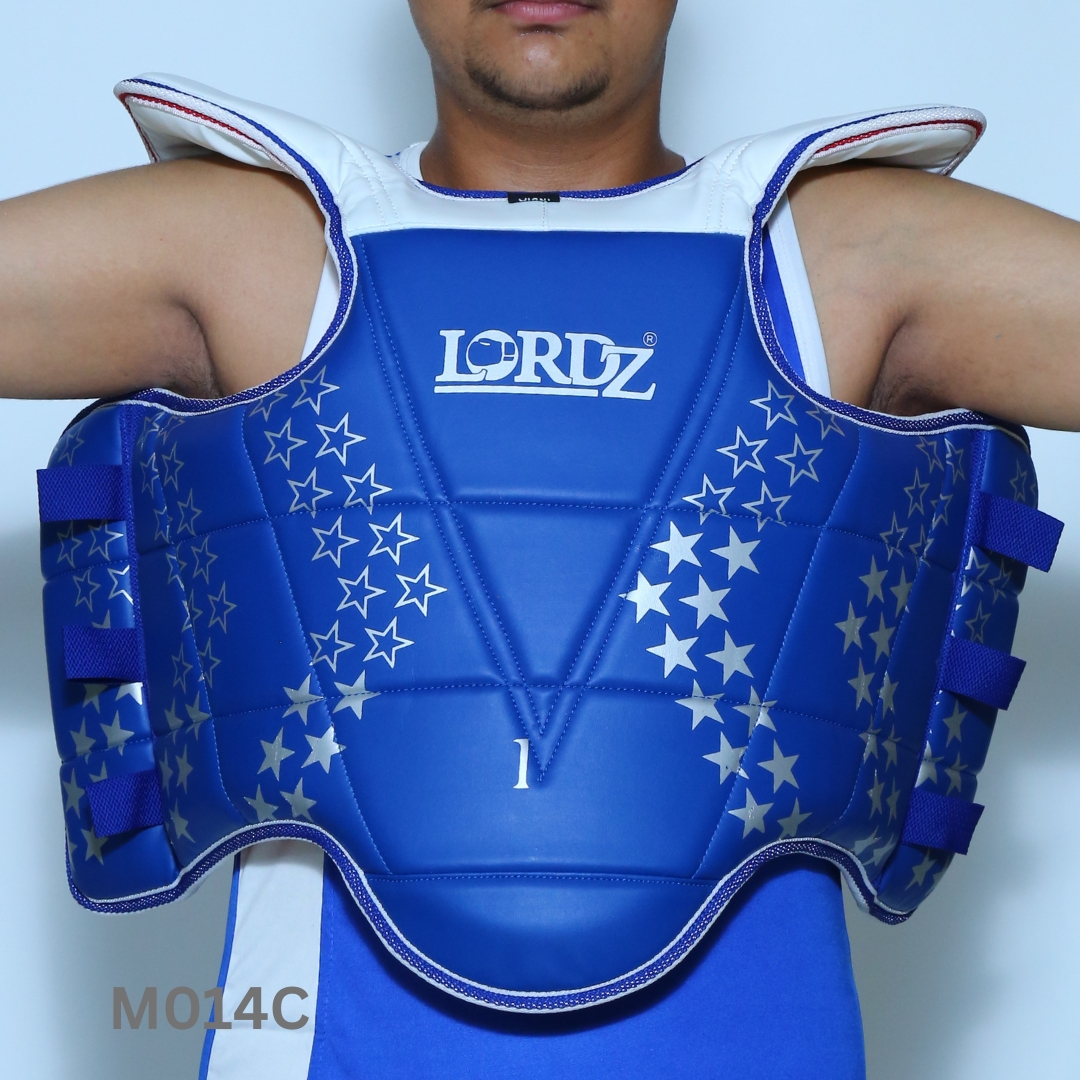 Taekwondo Chest Guard — PU Leather view 2