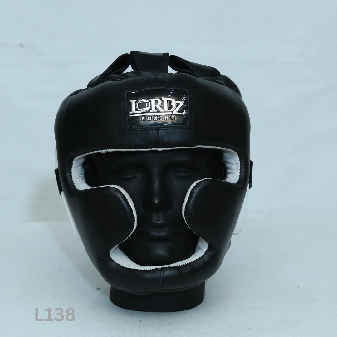 L-138 Leather Sparring Headgear view 3
