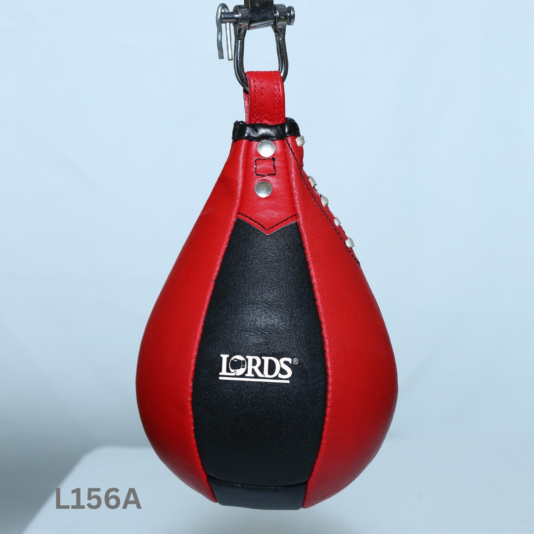 L-156A Split Leather Hand Stitch Speed Ball