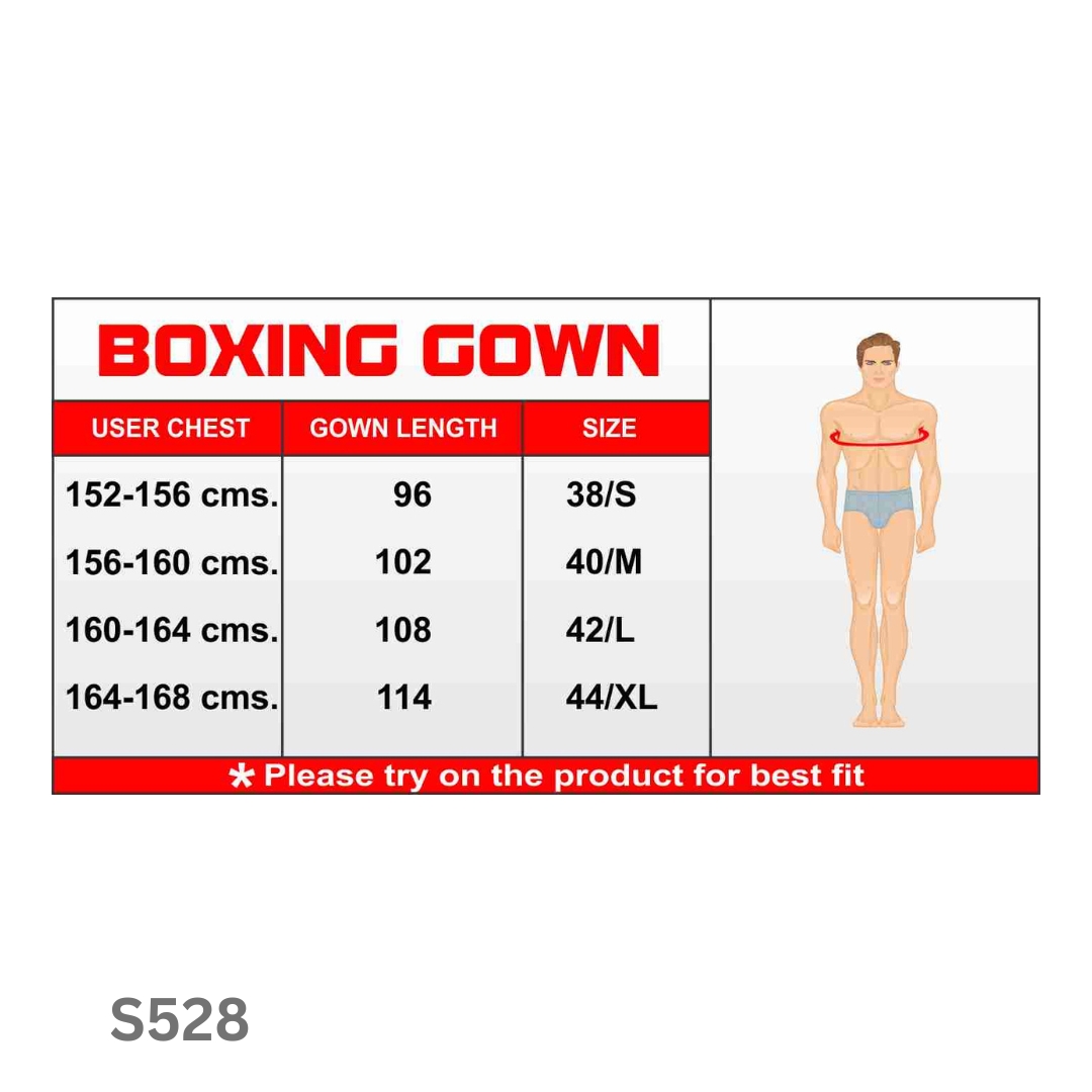 S-528 Special Design Boxing Gown view 9