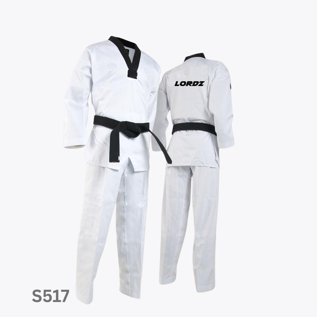 S-517 PU Corel Fabric Taekwondo Dress view 3