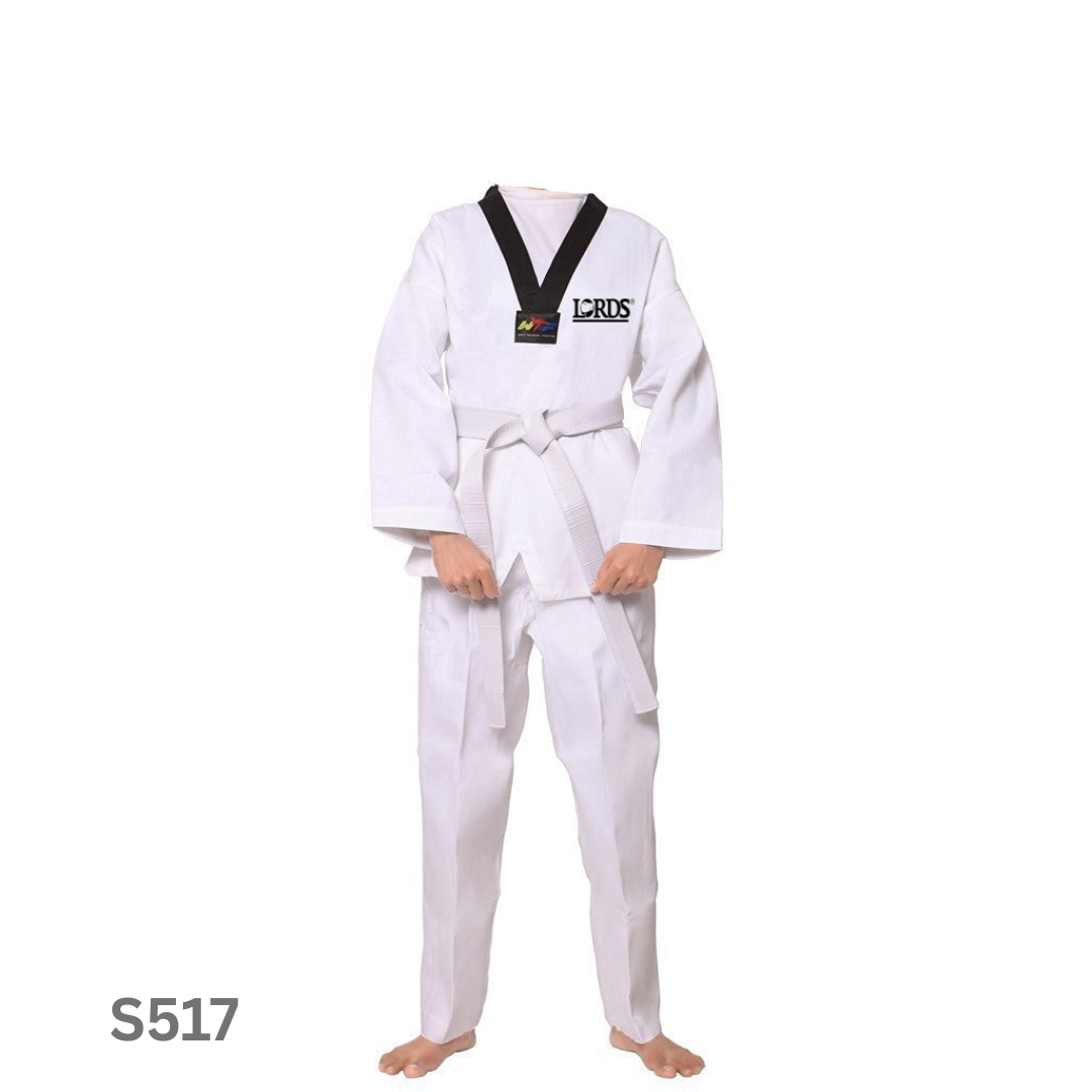 S-517 PU Corel Fabric Taekwondo Dress view 4