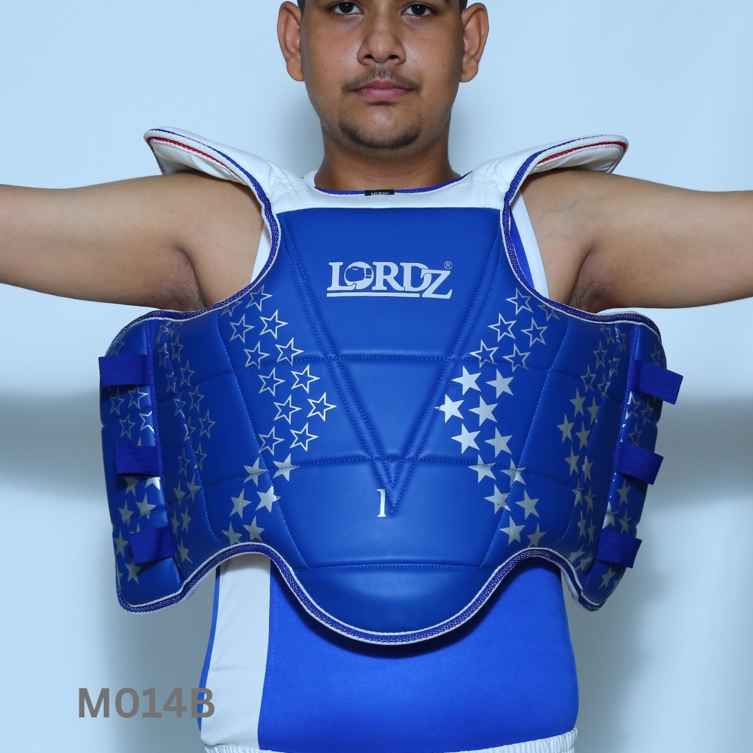 Karate Chest Guard — Leather