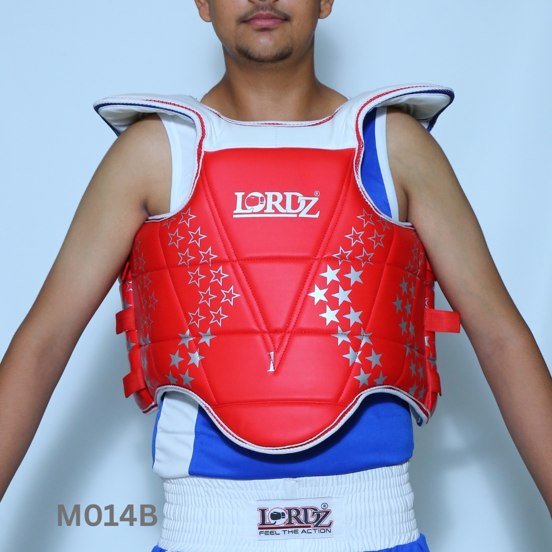 Karate Chest Guard — Leather view 4
