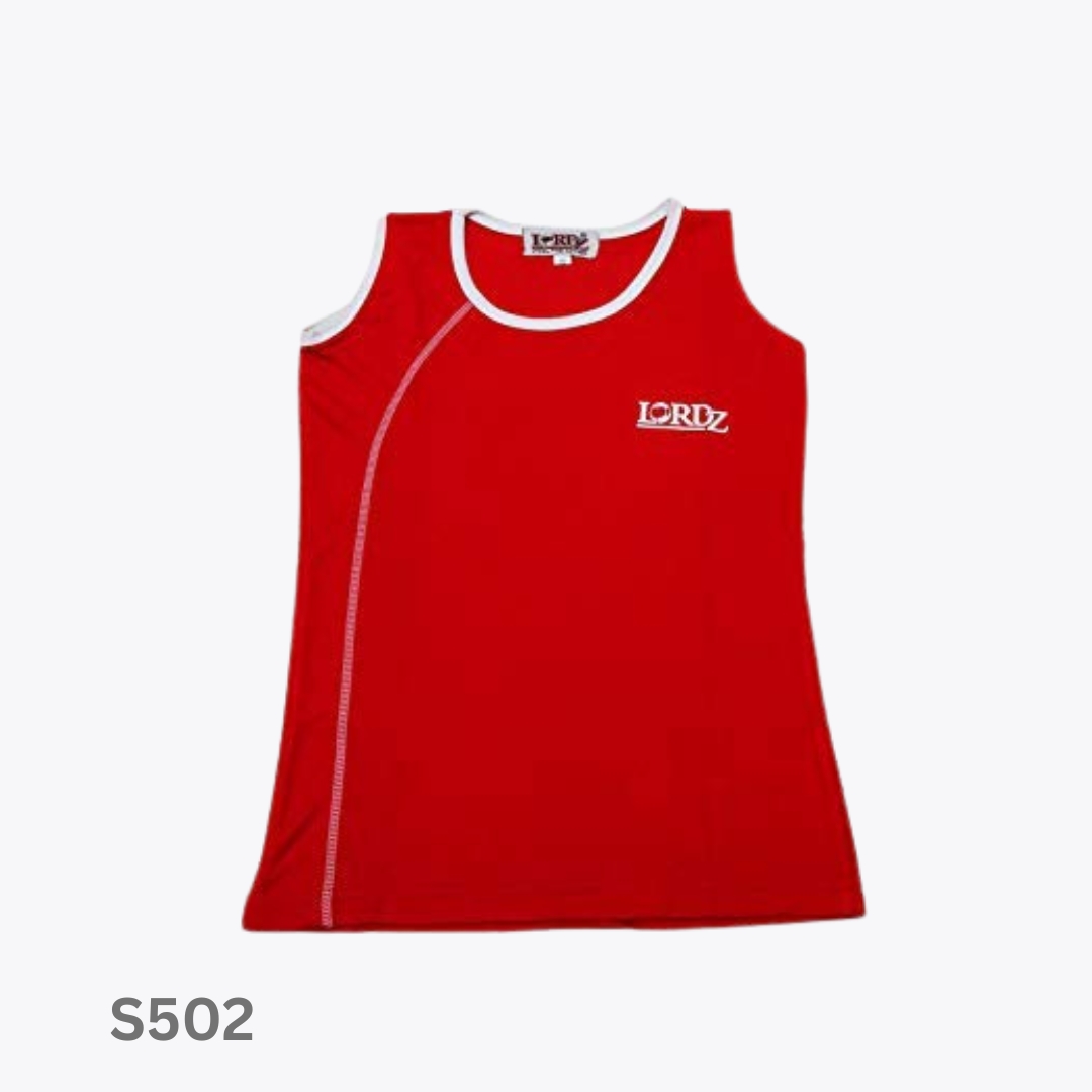 S-502 Cotton Corel Women Boxing Vest & Shorts view 2